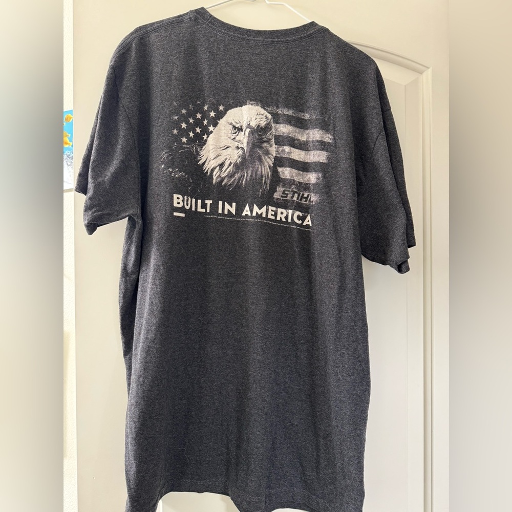 Men's Stihl Gray Graphic T-Shirt